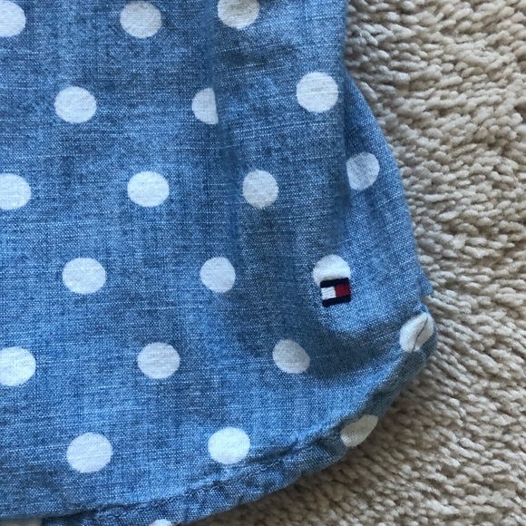 Tommy Hilfiger denim, polka dot top - Picture 3 of 4